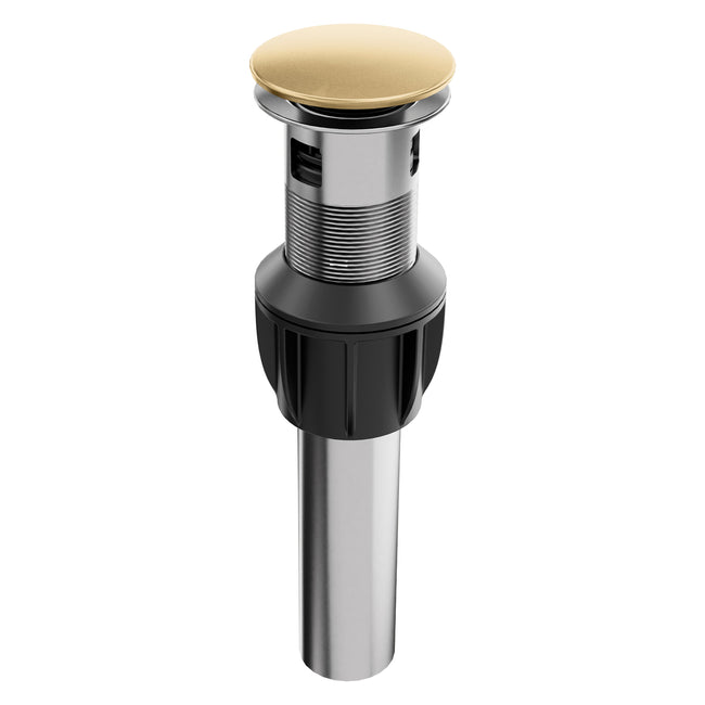 RBCN1-PDO-CB - Rubicon Push Button Drain in Champagne Bronze