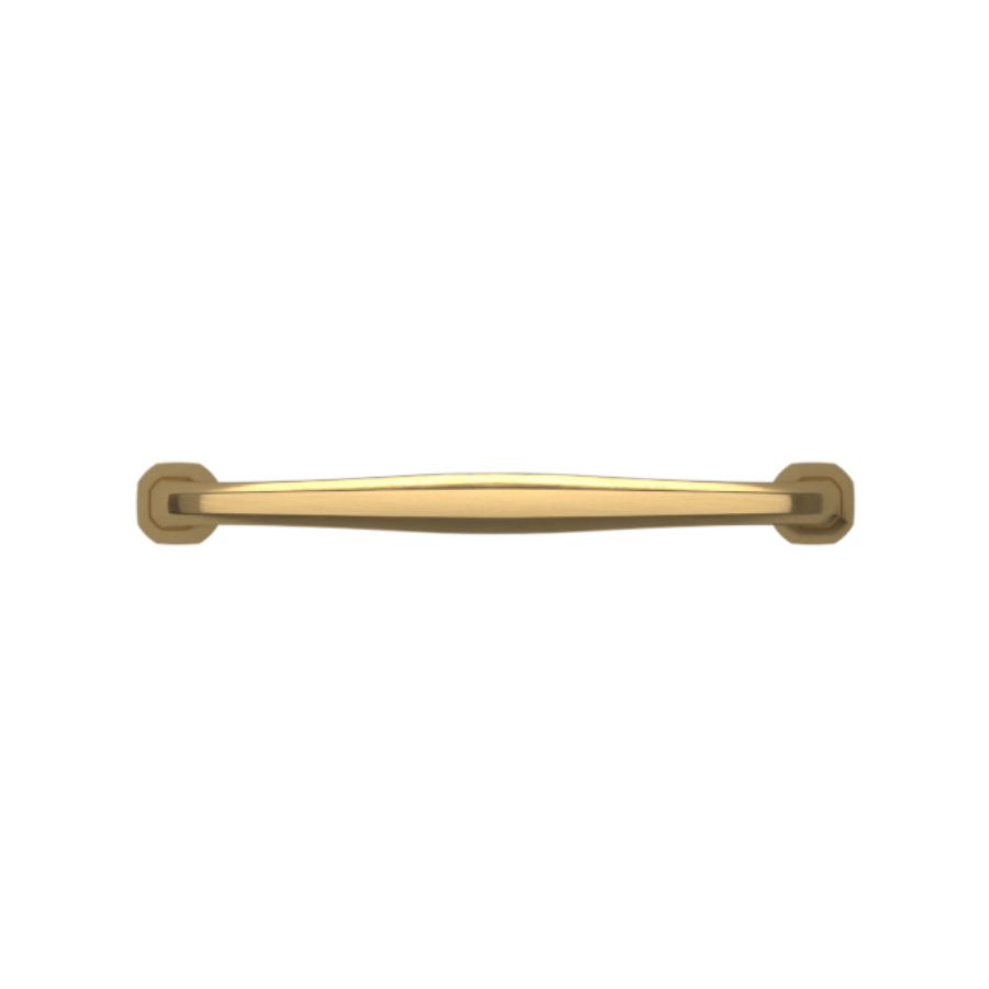 4395044 - 6" Centers - Severin Fayerman B Pull - Satin Brass