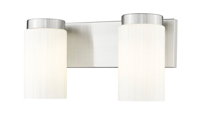 746-2V-BN - Burk 2 Light 14" Vanity - Brushed Nickel