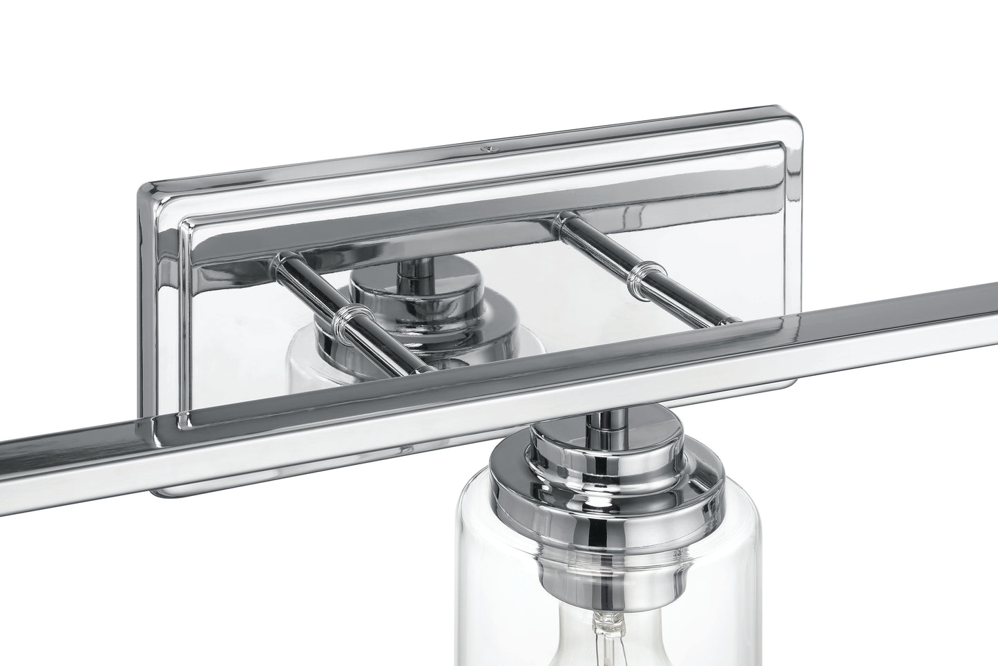20425CH3 - Clark 3 Light 25" Wide Vanity Light - Chrome