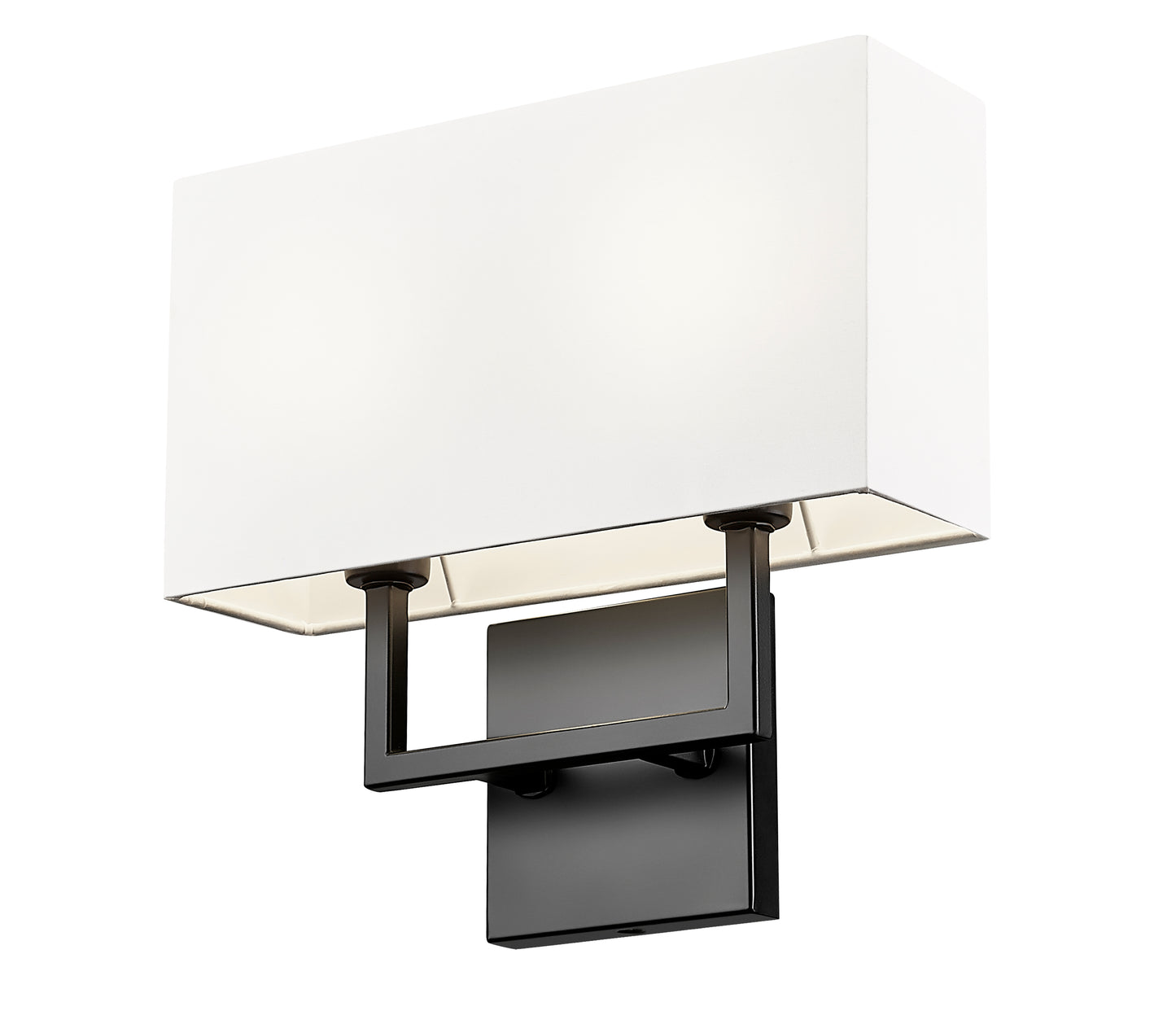 815-2S-MB - Saxon 2 Light Wall 11" Sconce - Matte Black