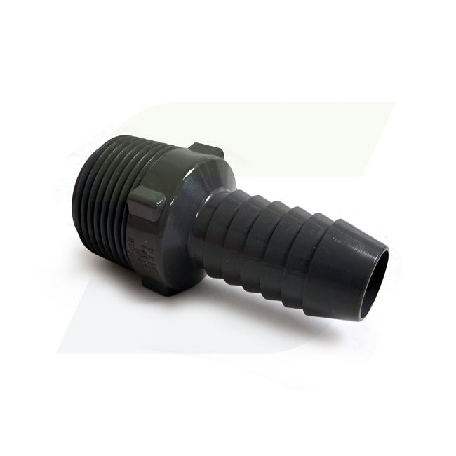 1436-131 - 1" MPT x 3/4" Barbed PVC Insert Fitting, MIPT x Insert