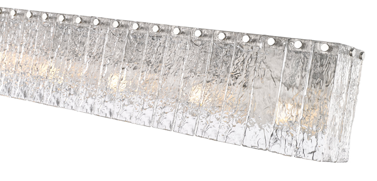 1943-5V-BN - Glacier 5 Light 37" Vanity - Brushed Nickel