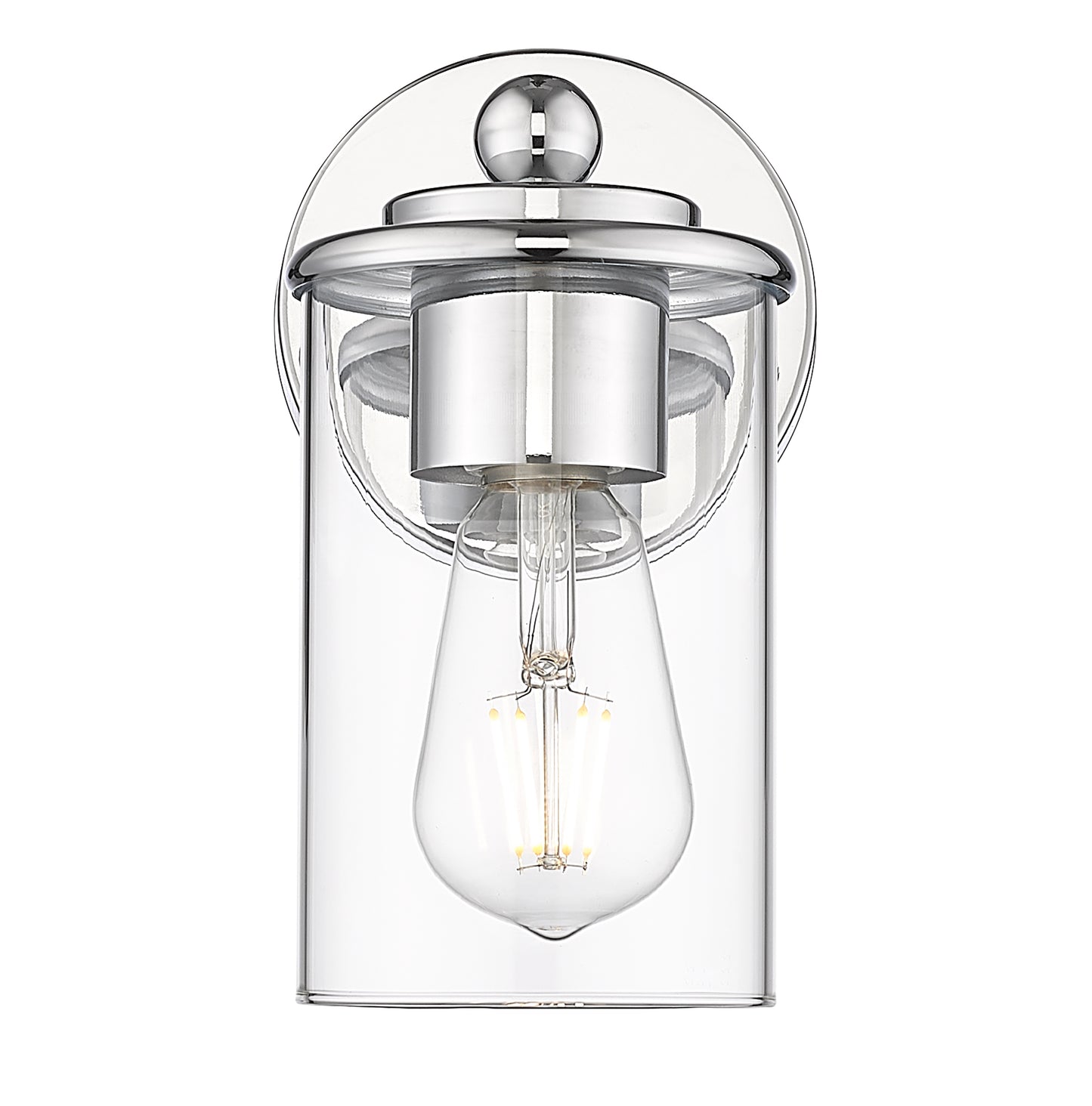 742-1S-CH - Thayer 1 Light Wall 9" Sconce - Chrome