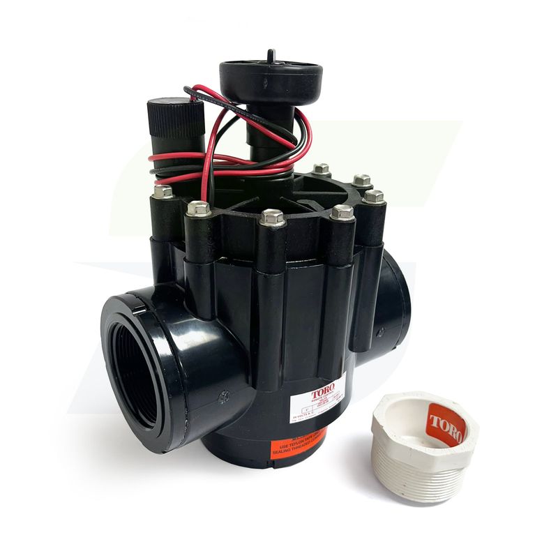 252-26-08 - 2" FPT Electric Globe / Angle Valve with Flow Control - 252 Series