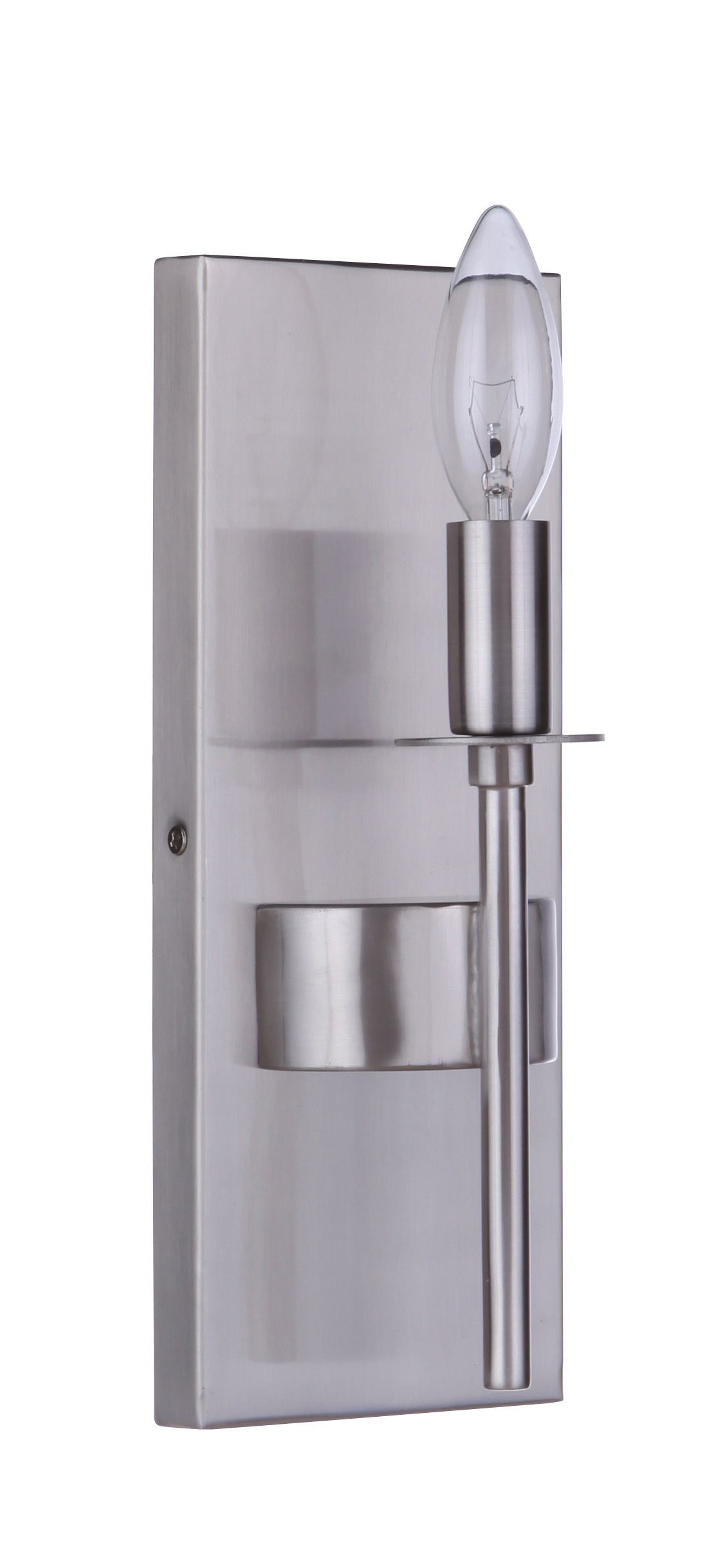 54361-BNK - Larrson 1 Light 11" High Wall Sconce - Brushed Nickel