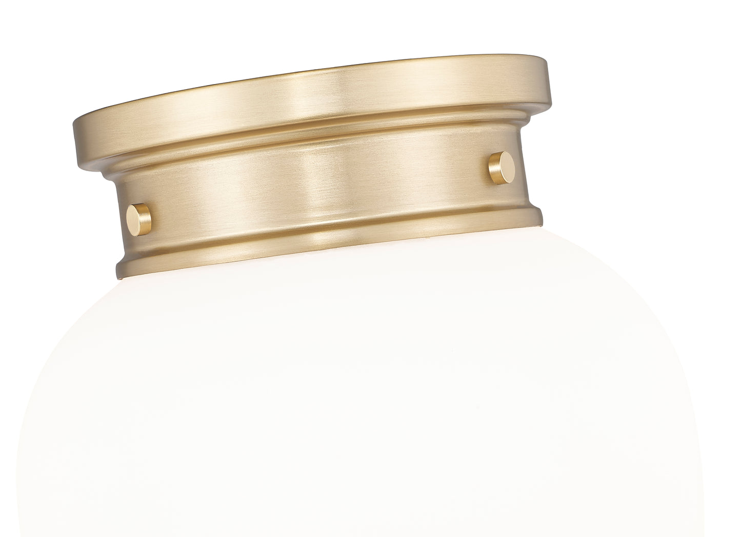 1945F9-MGLD - Gideon 1 Light Flush 10" Mount - Modern Gold
