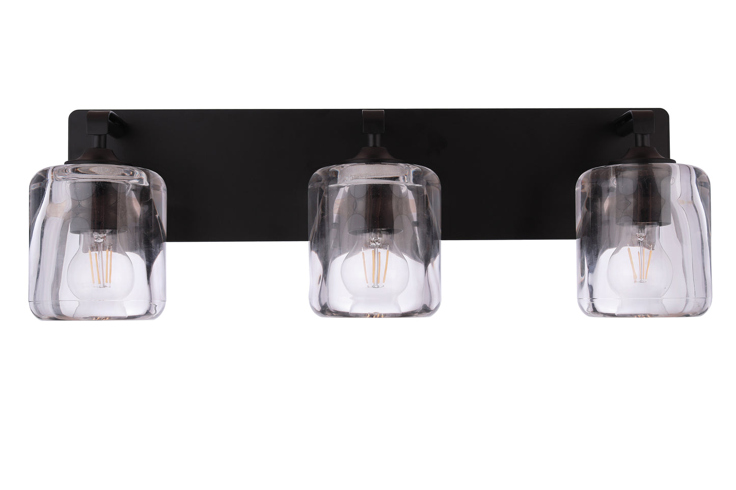 20624FB3 - Andie 3 Light 24" Wide Vanity Light - Flat Black