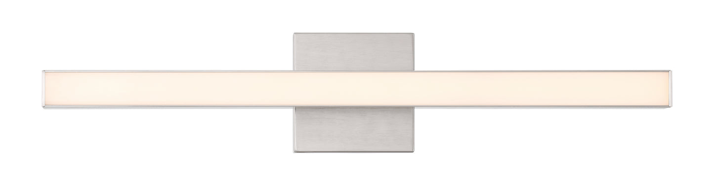 10124BNK-LED - Trim 1 Light 24" Wide LED Vanity Light - Brushed Nickel