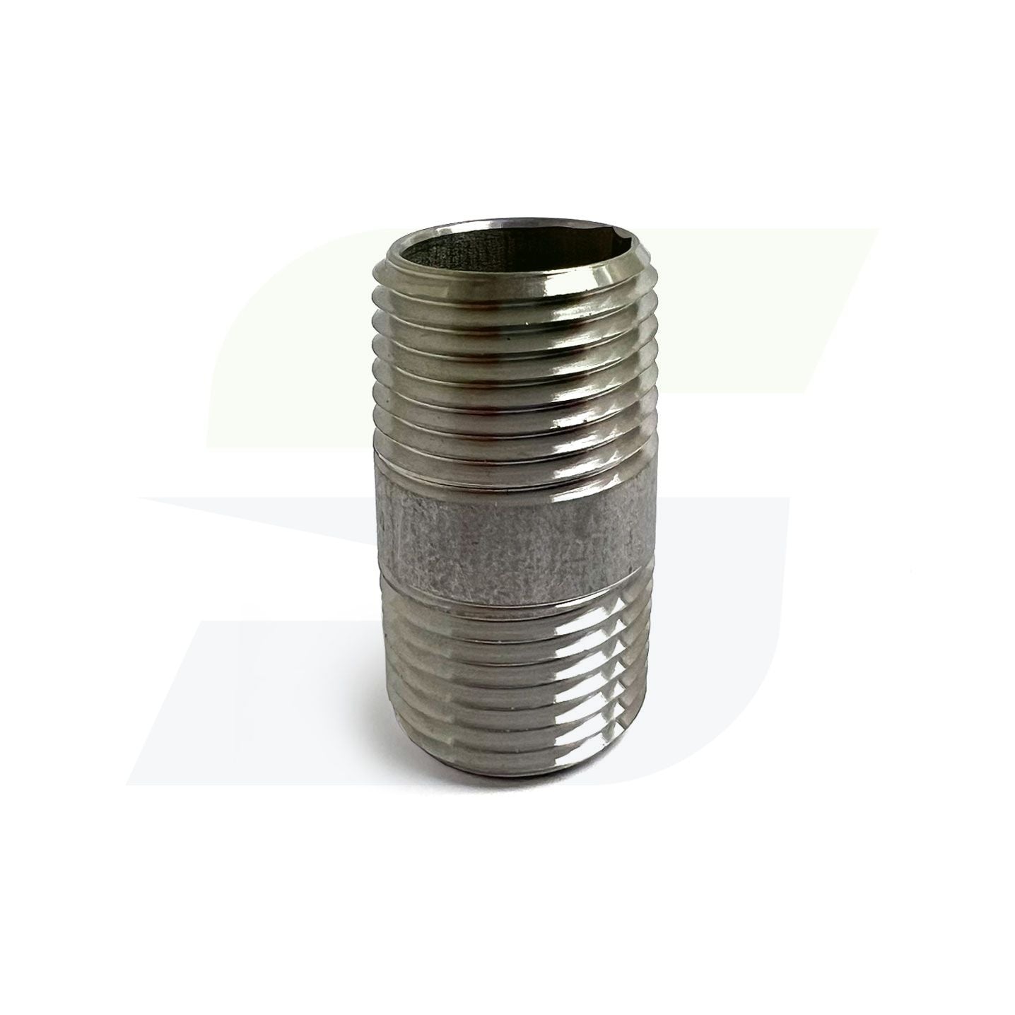 4008-150 - 1/2" x 1-1/2" L Threaded Pipe Nipple, 304/304L Stainless Steel Schedule 40