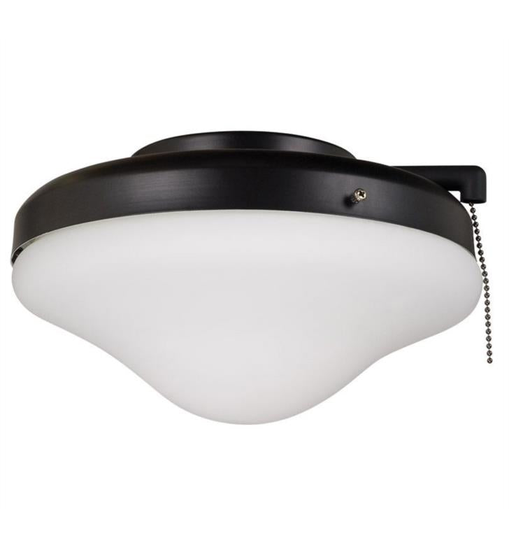 ELK113-1OB-W - All Weather Opal Frost Glass w/2x9w LED - OB