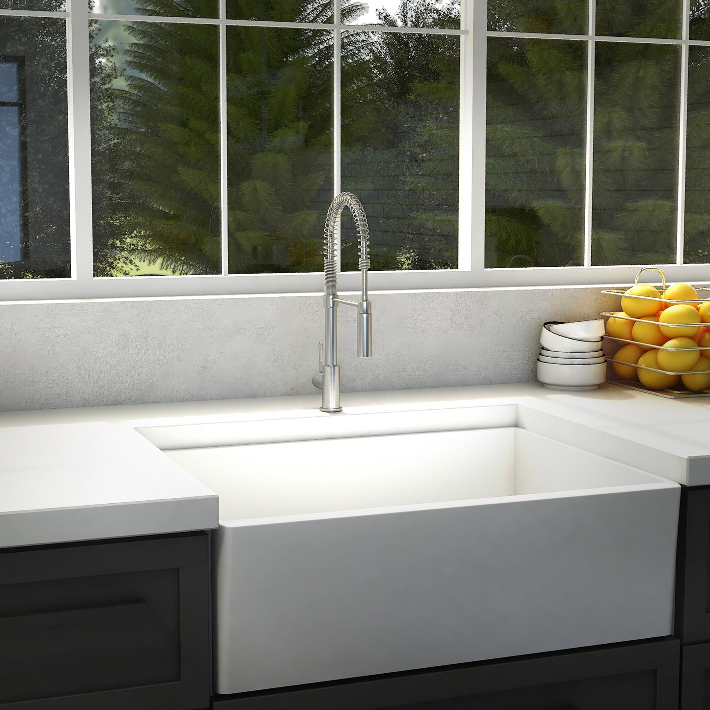 SRA-KF-CH - Sierra Kitchen Faucet in Chrome