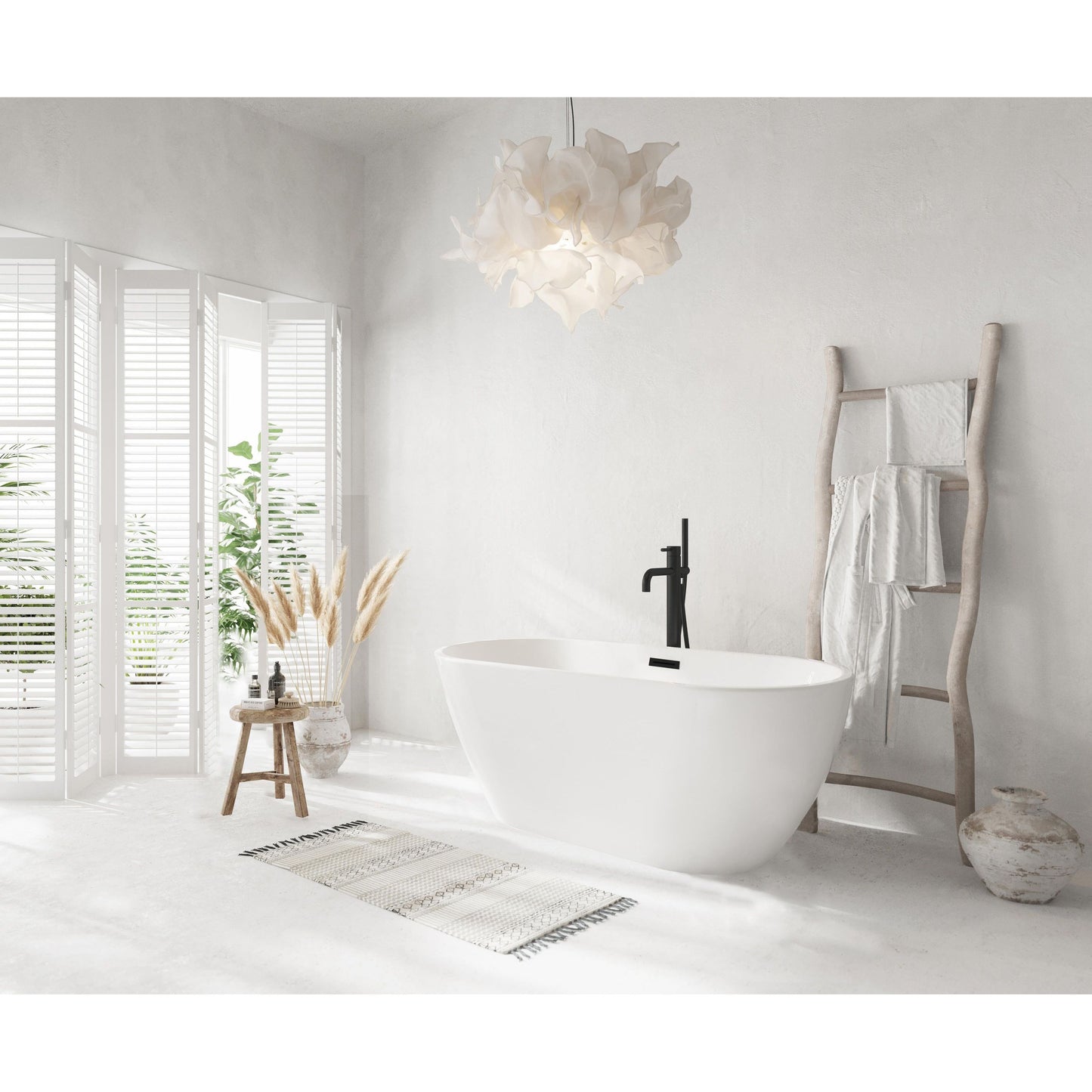 Fairview 59" Bathtub in Glossy White