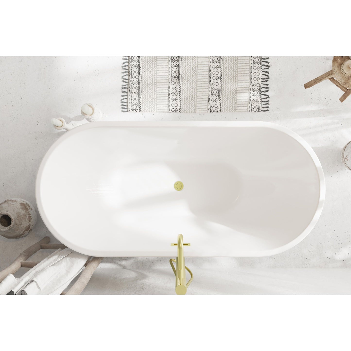 Fairview 67" Bathtub in Glossy White