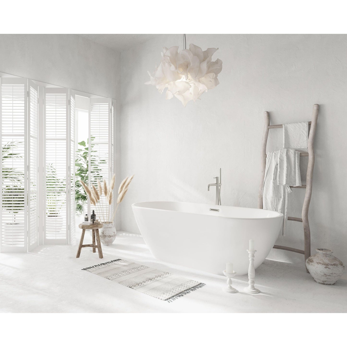 Fairview 67" Bathtub in Glossy White