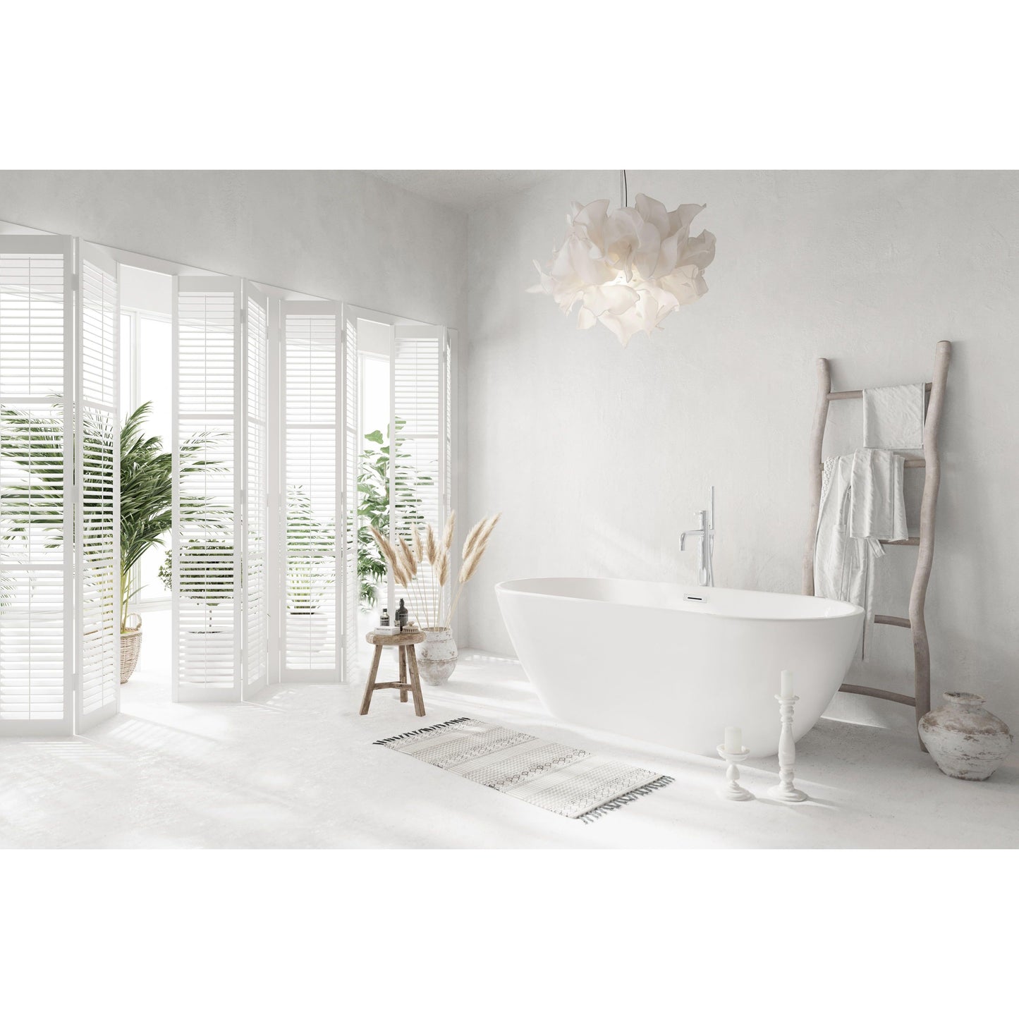 Fairview 67" Bathtub in Glossy White