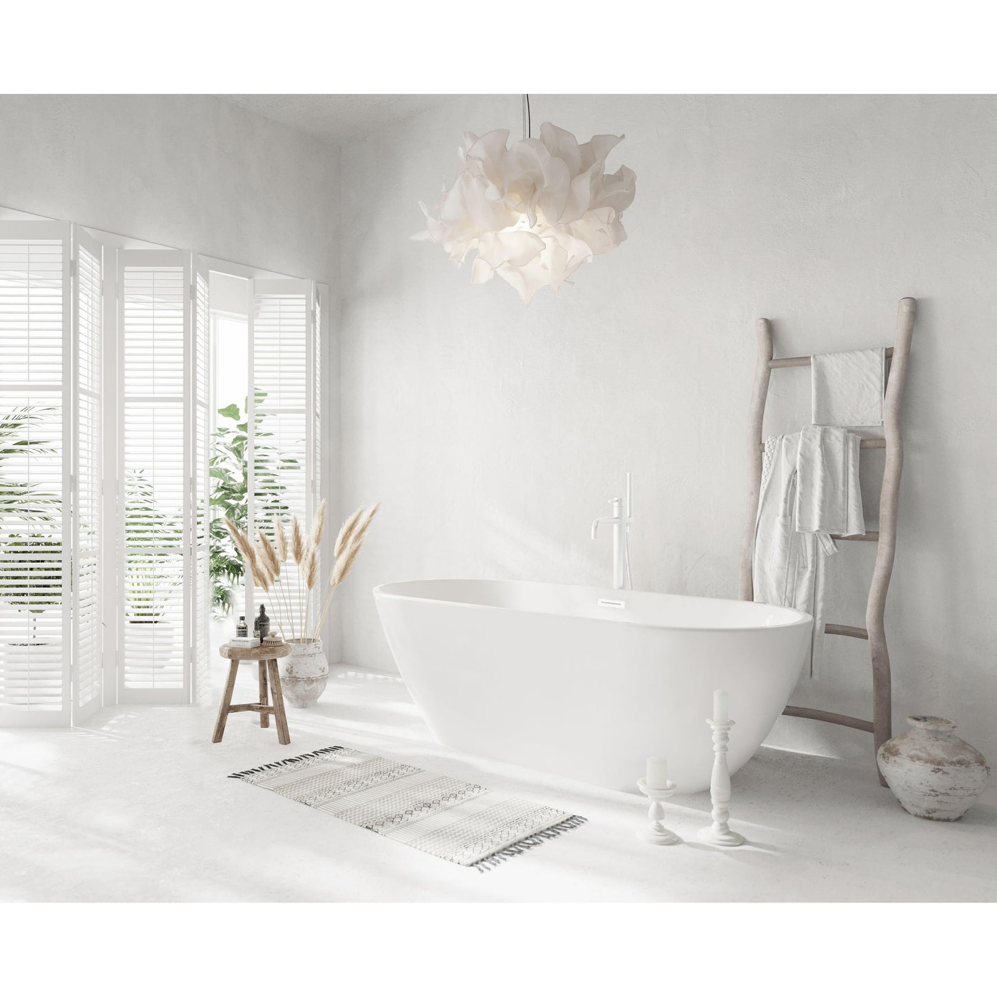 Fairview 67" Bathtub in Glossy White
