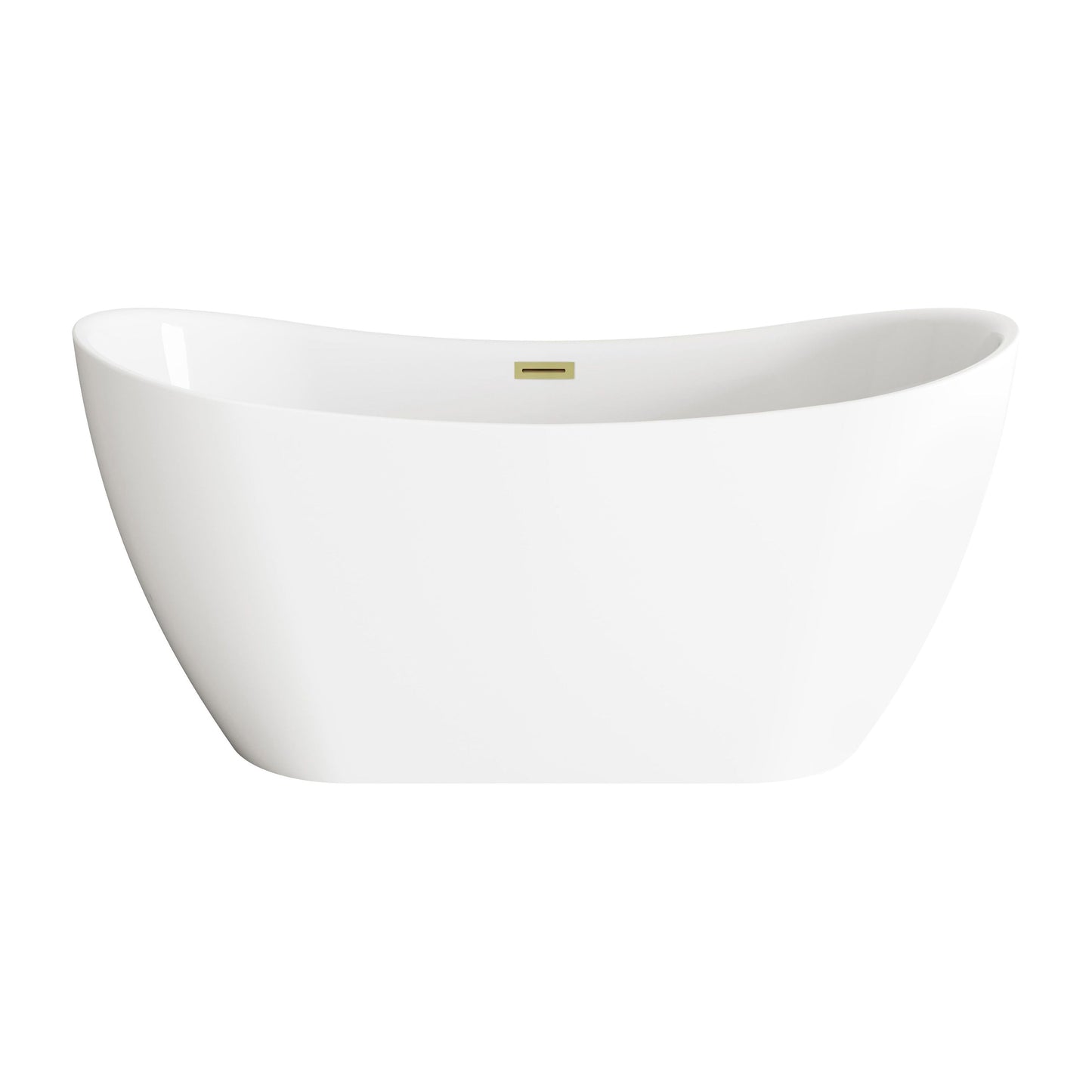 Bristol 59" Bathtub in Glossy White
