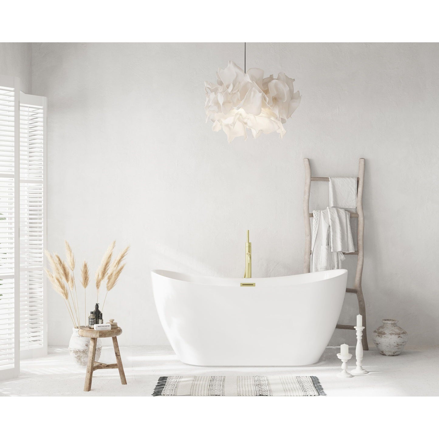 Bristol 59" Bathtub in Glossy White