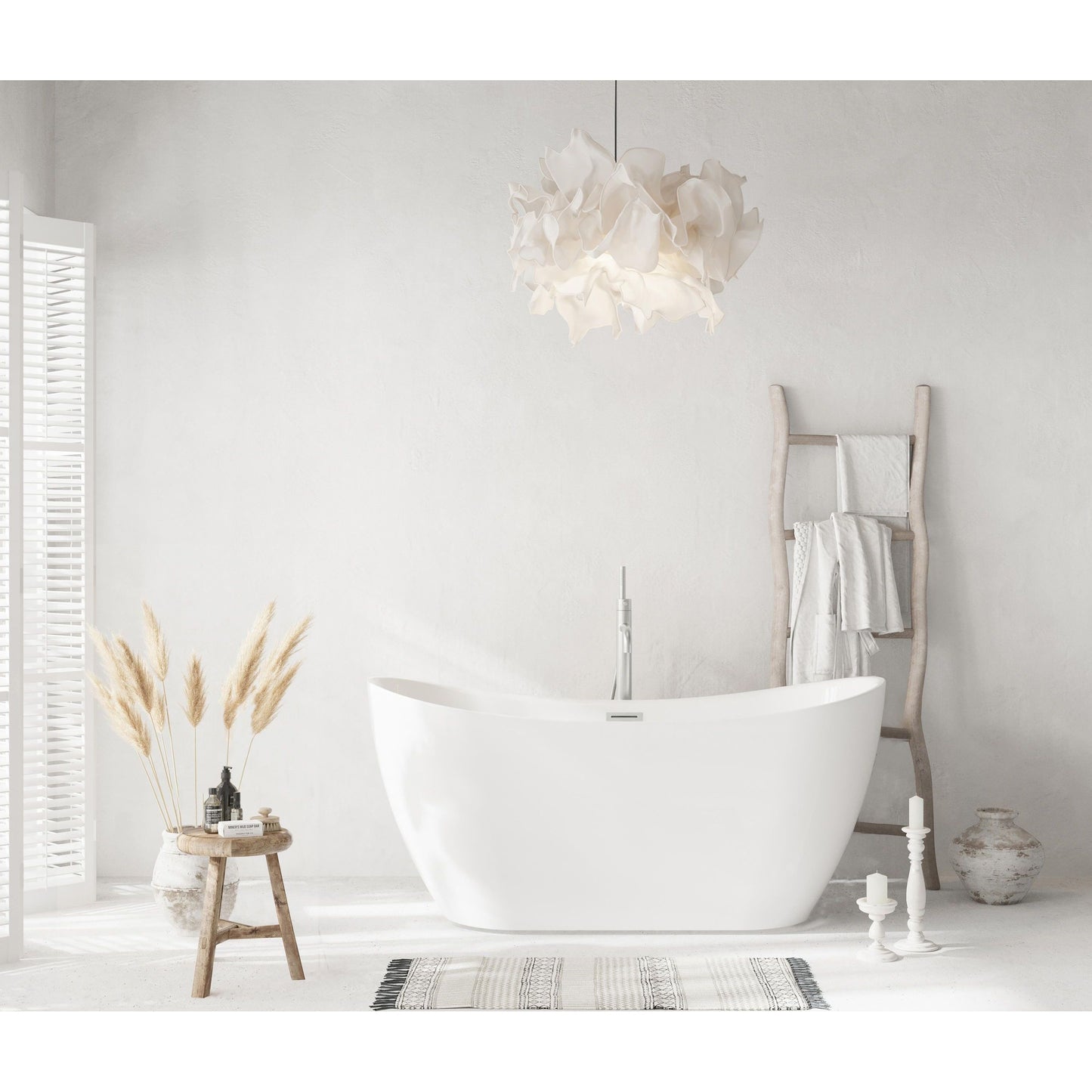 Bristol 59" Bathtub in Glossy White