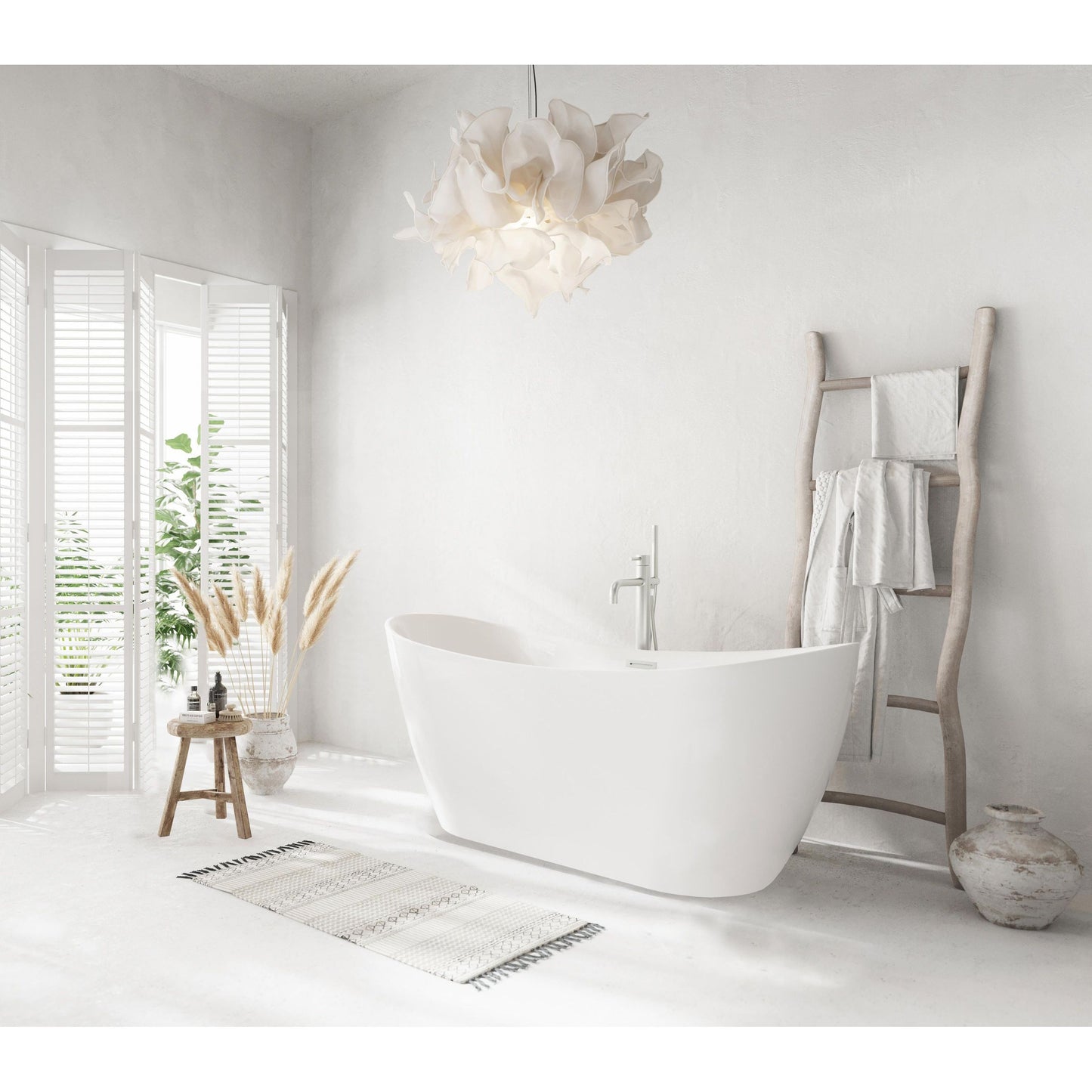 Bristol 59" Bathtub in Glossy White