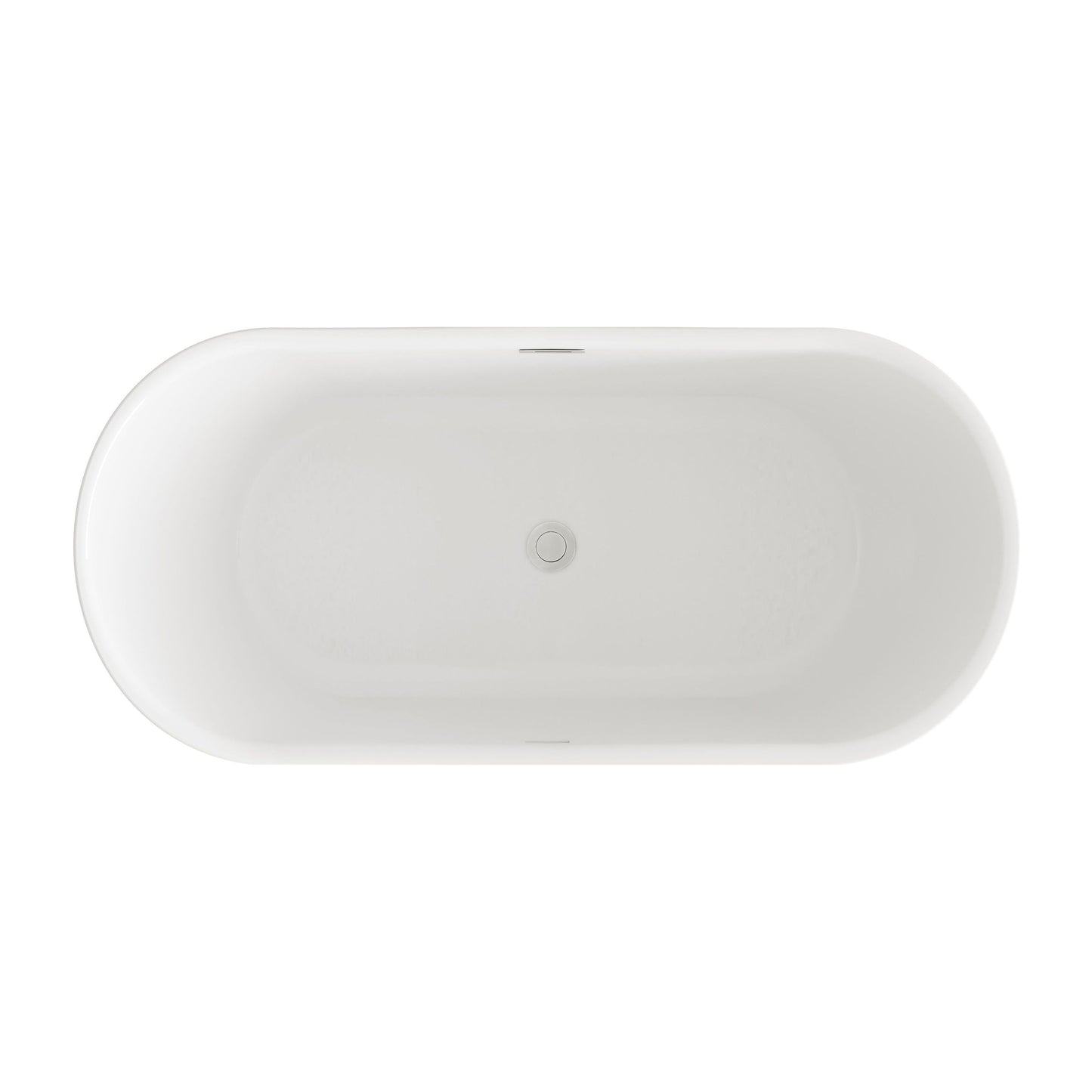 Bristol 59" Bathtub in Glossy White