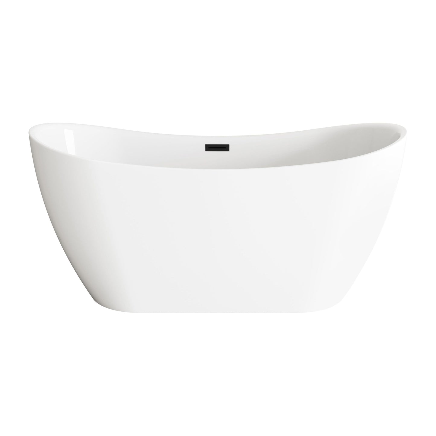 Bristol 59" Bathtub in Glossy White