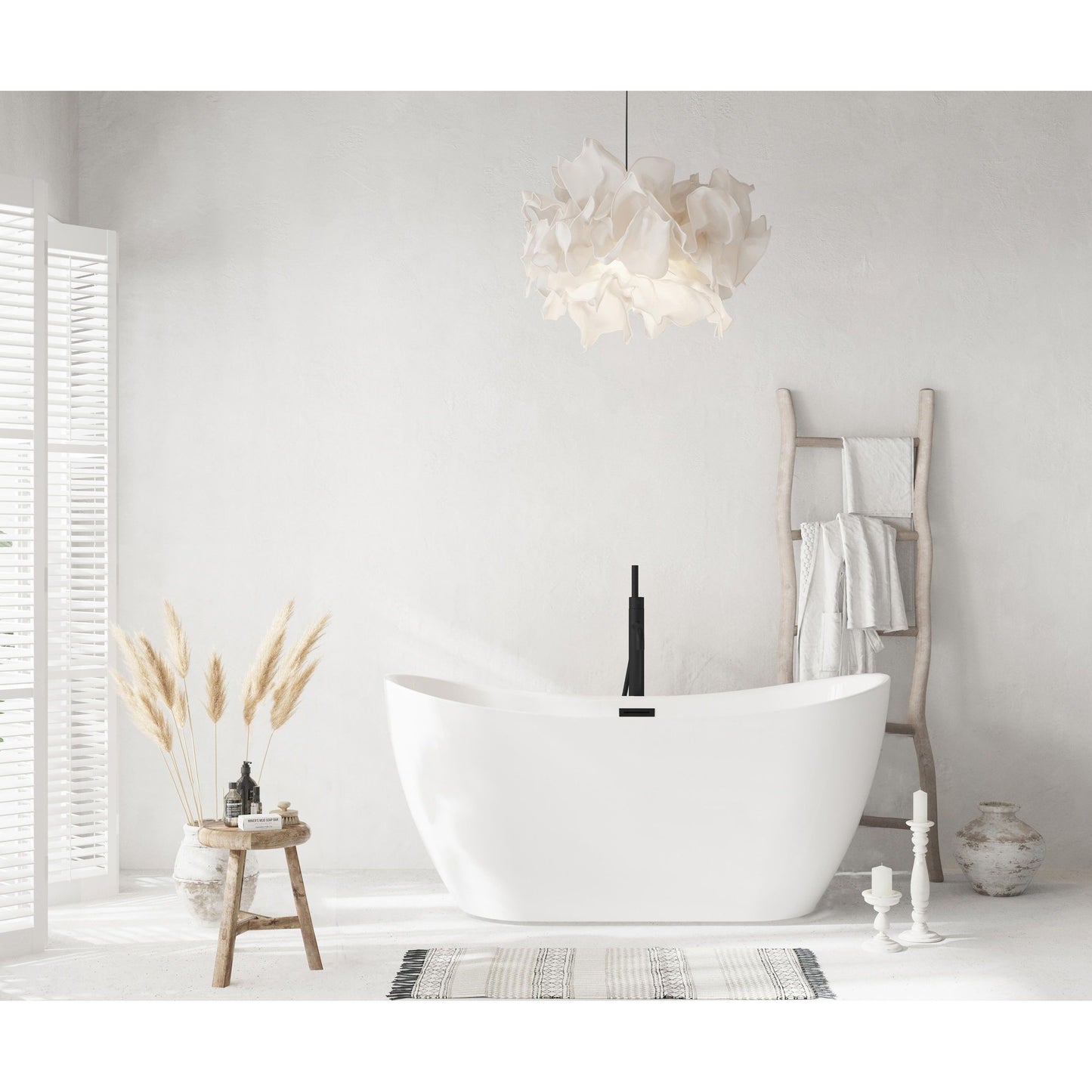 Bristol 59" Bathtub in Glossy White