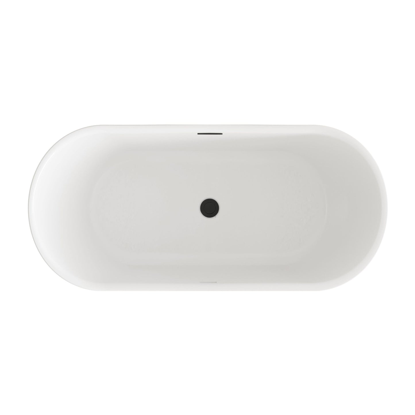 Bristol 59" Bathtub in Glossy White