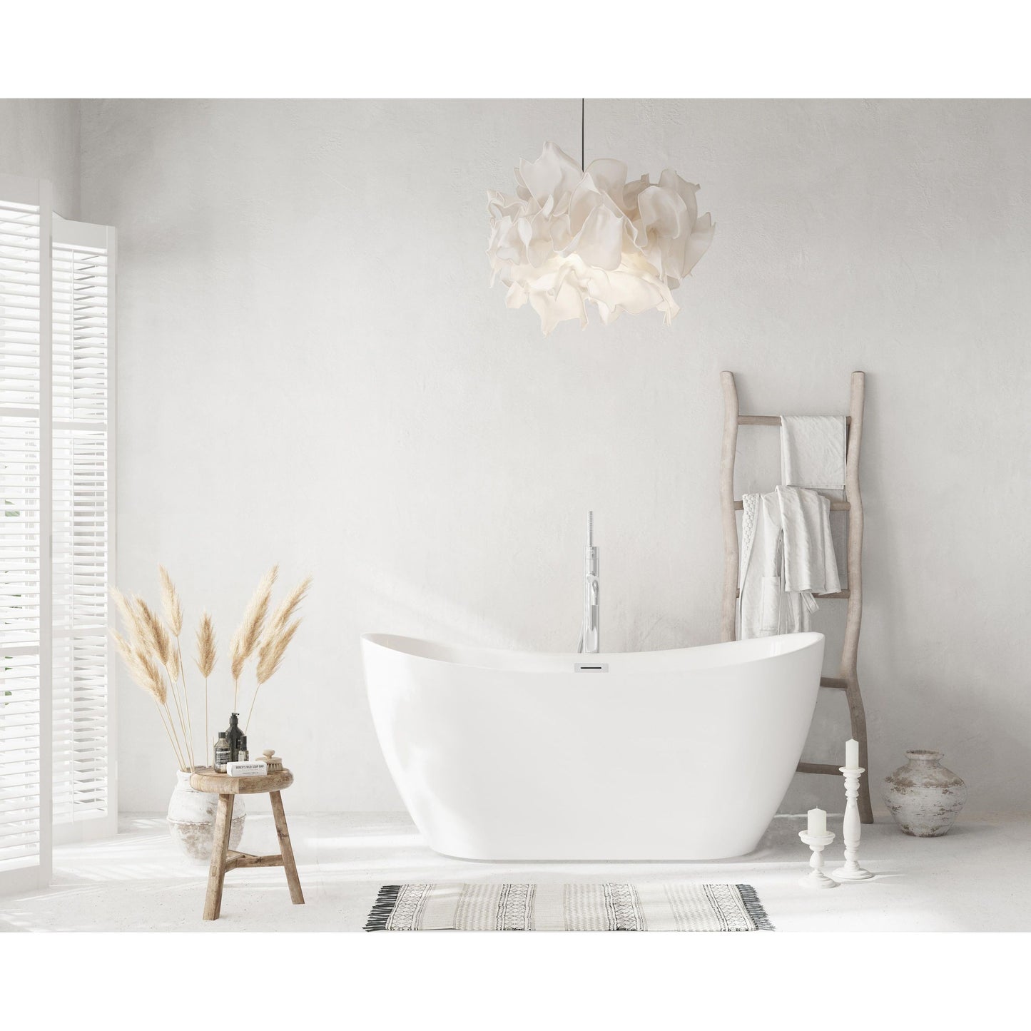Bristol 59" Bathtub in Glossy White