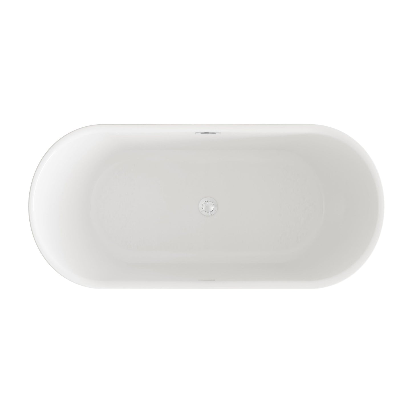 Bristol 59" Bathtub in Glossy White