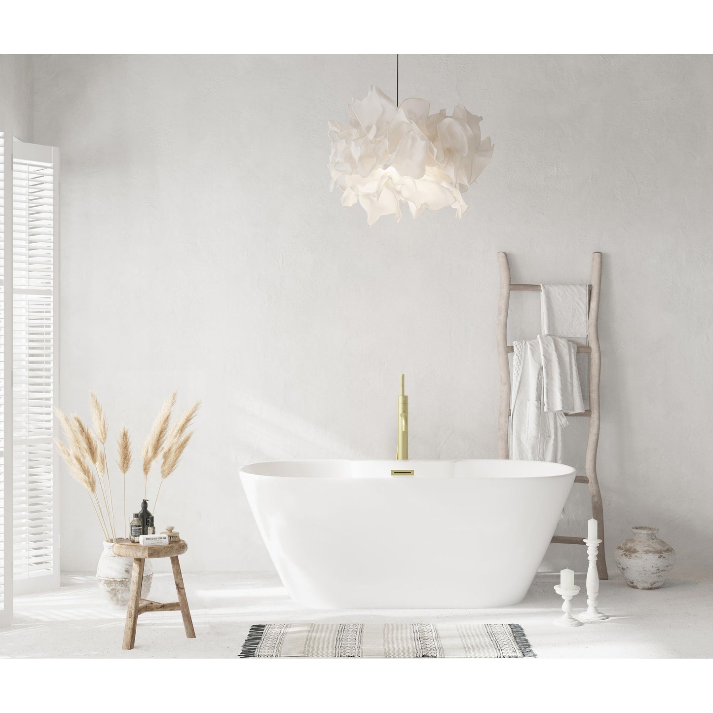 Landon 59" Bathtub in Glossy White