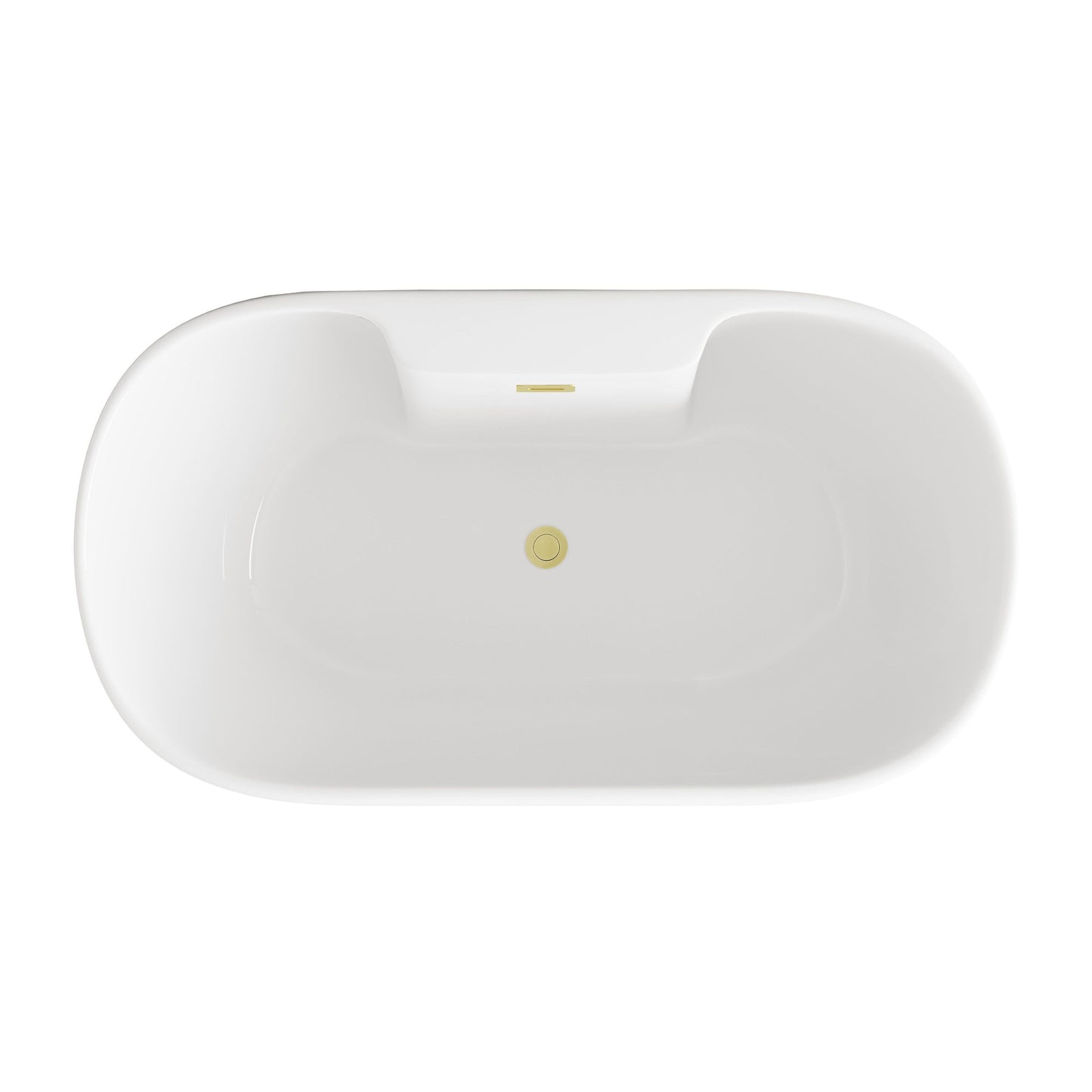 Landon 59" Bathtub in Glossy White