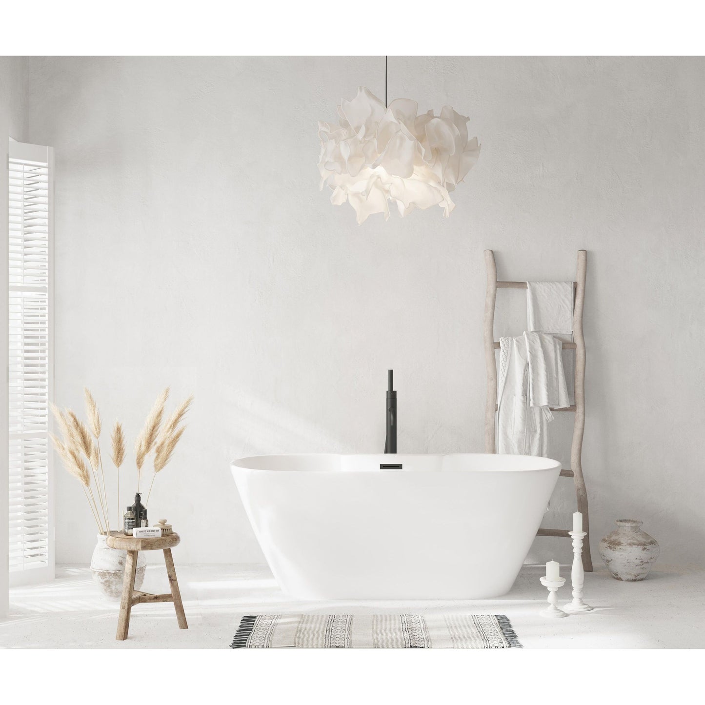 Landon 59" Bathtub in Glossy White