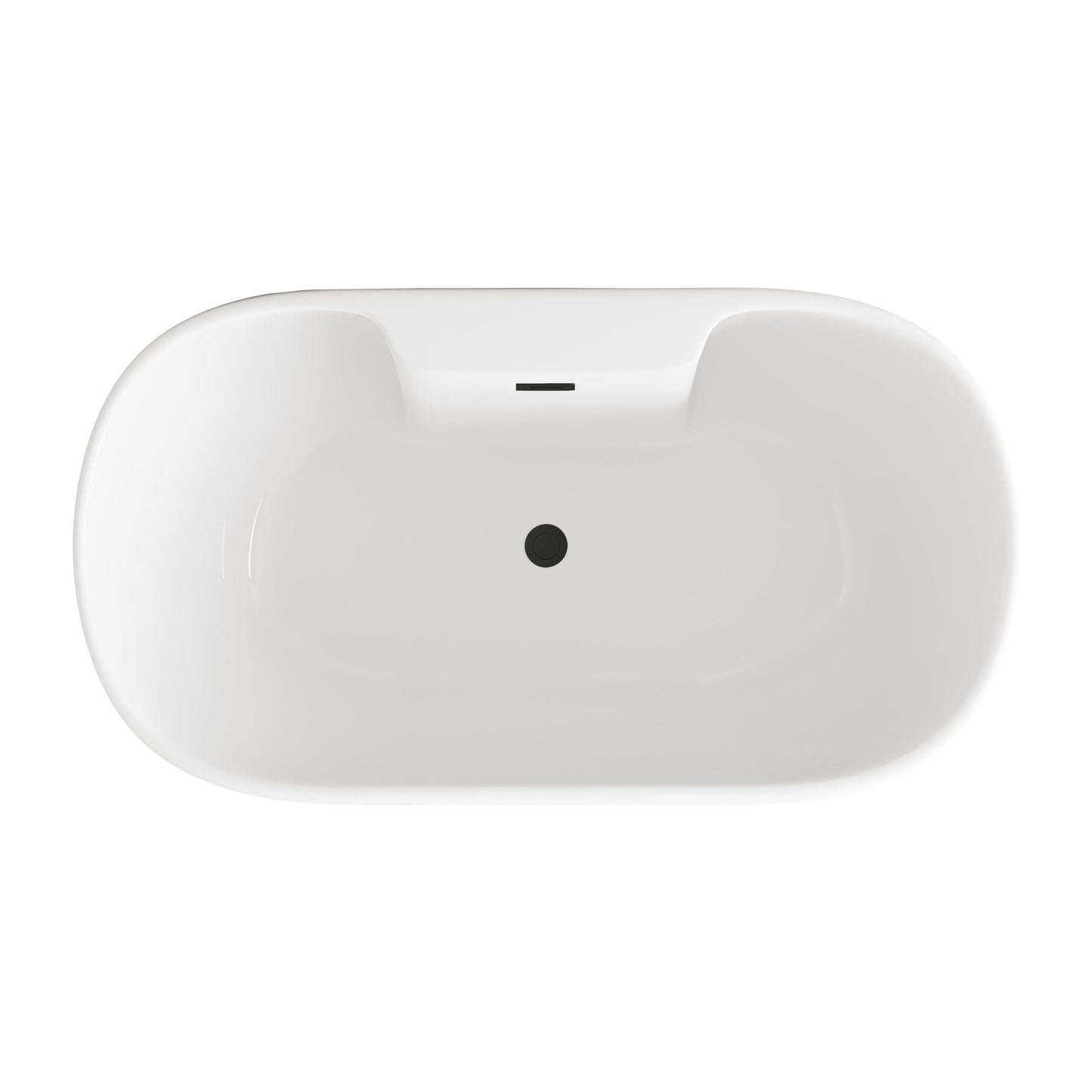 Landon 59" Bathtub in Glossy White