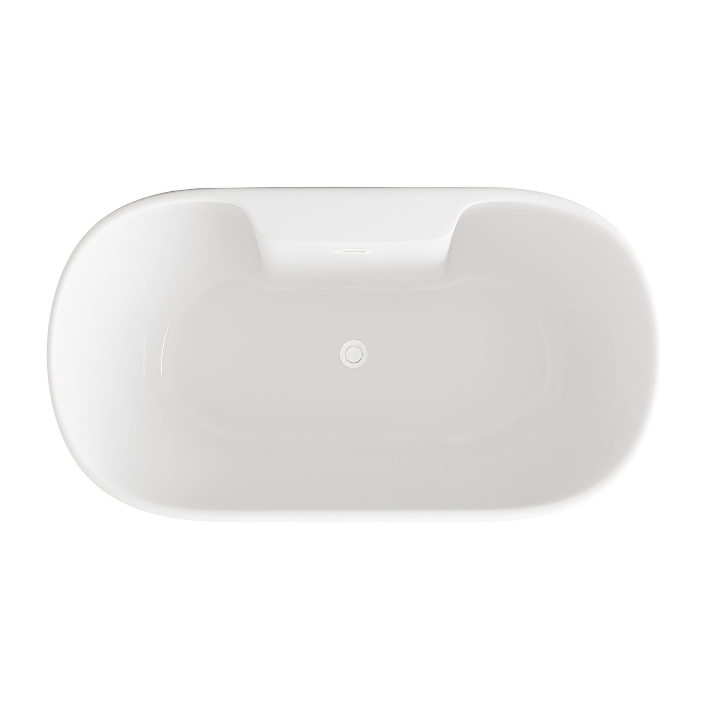 Landon 59" Bathtub in Glossy White