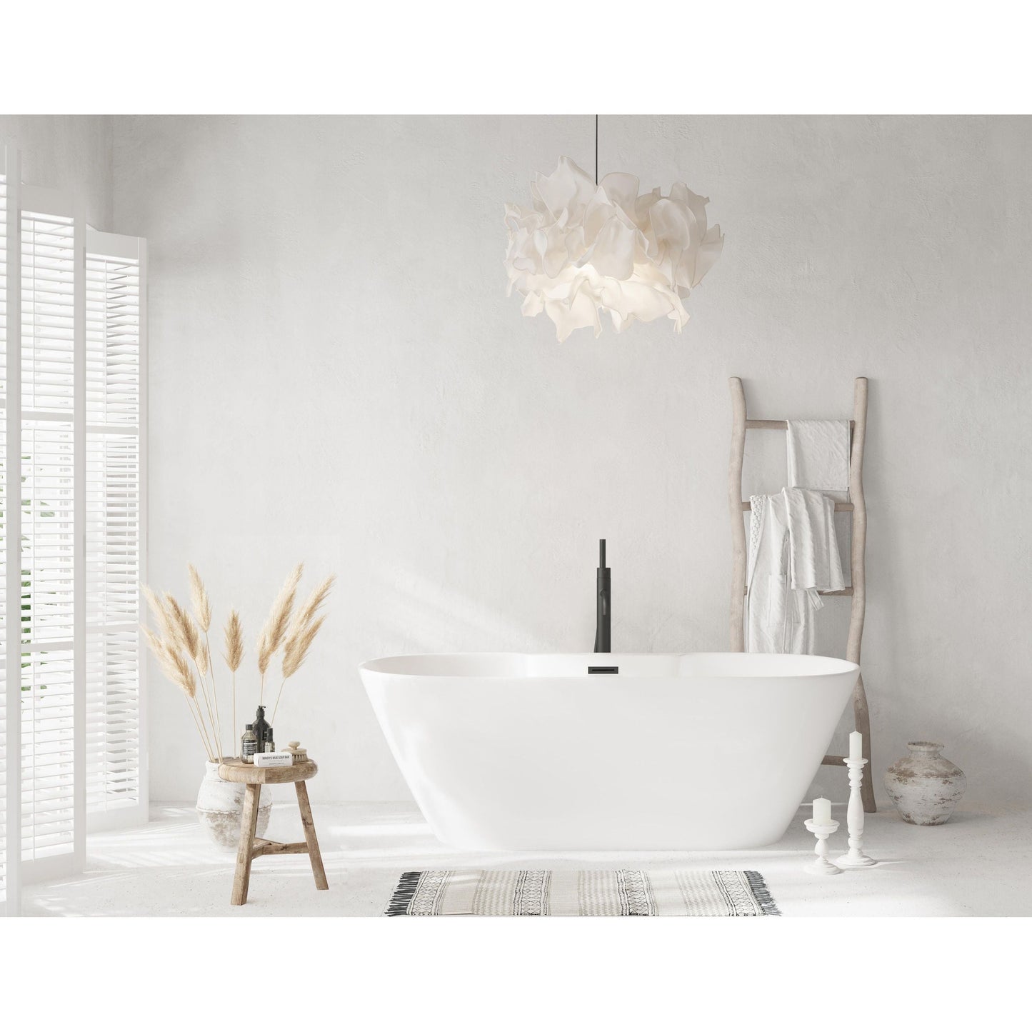 Landon 67" Bathtub in Glossy White
