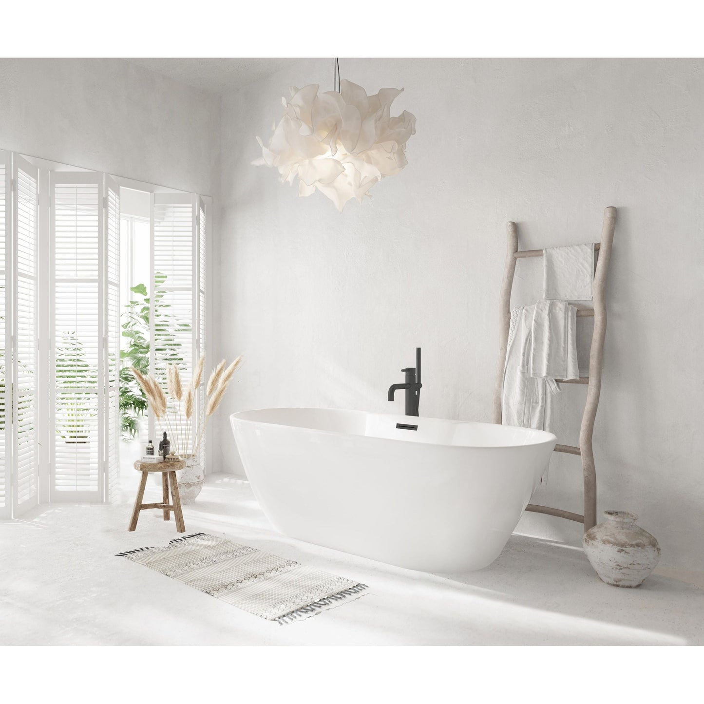 Landon 67" Bathtub in Glossy White
