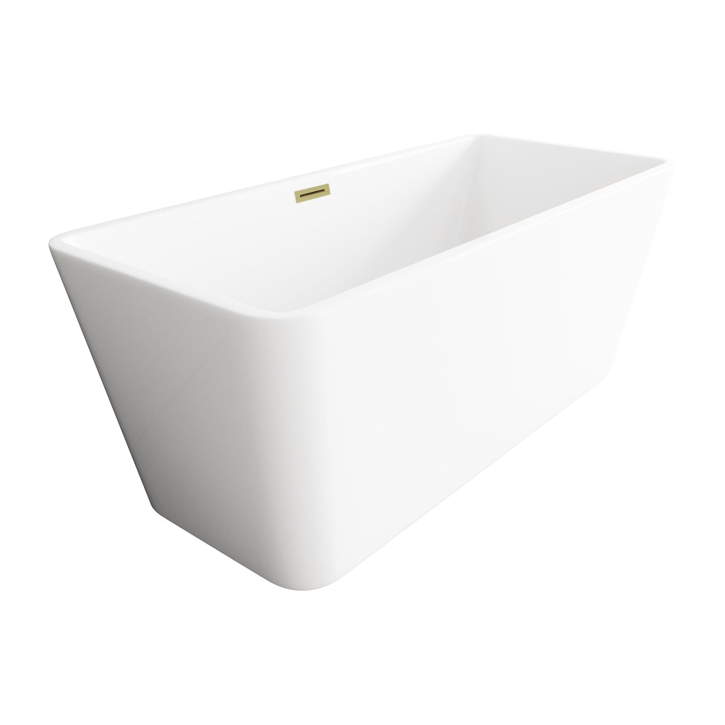 Jamison 59" Bathtub in Glossy White