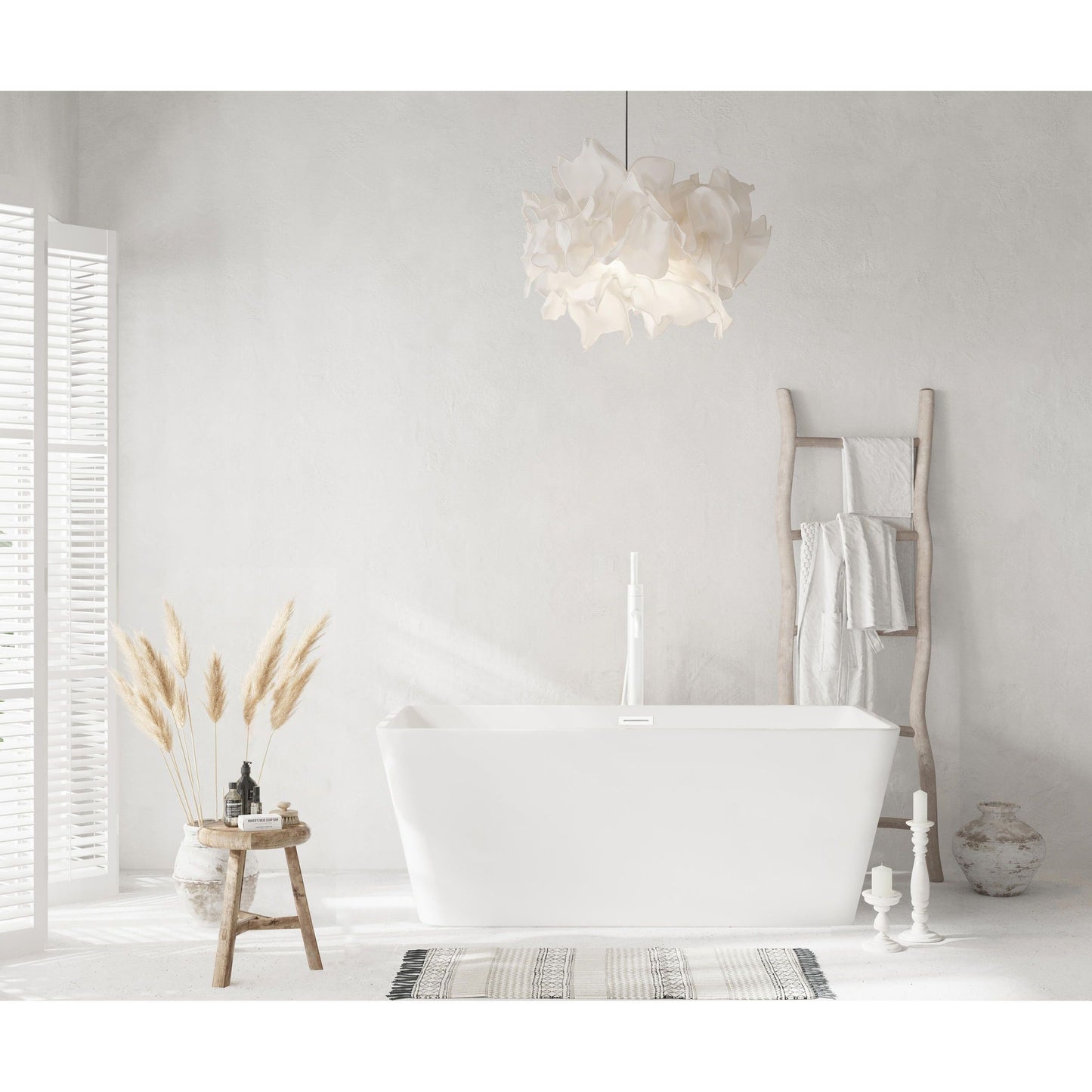 Jamison 59" Bathtub in Glossy White