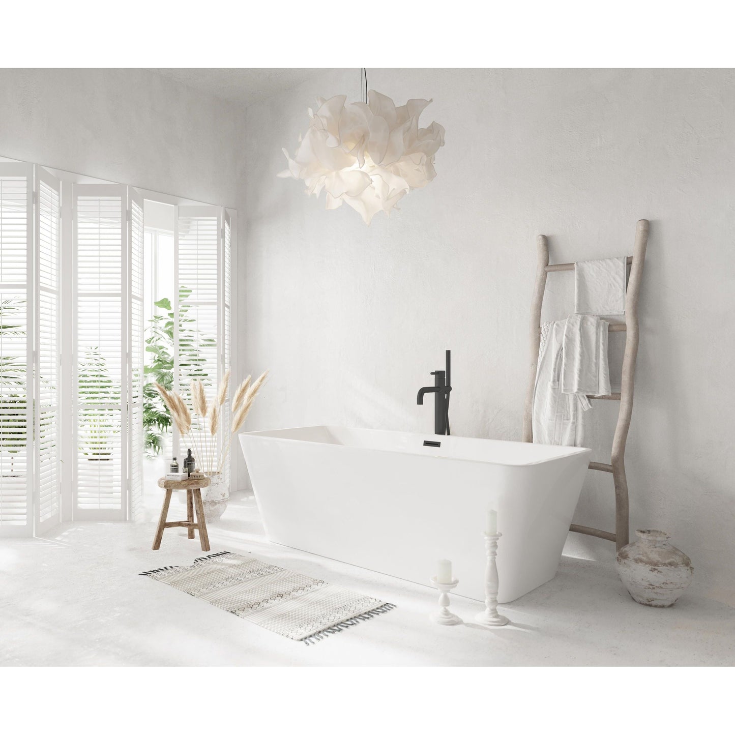 Jamison 67" Bathtub in Glossy White