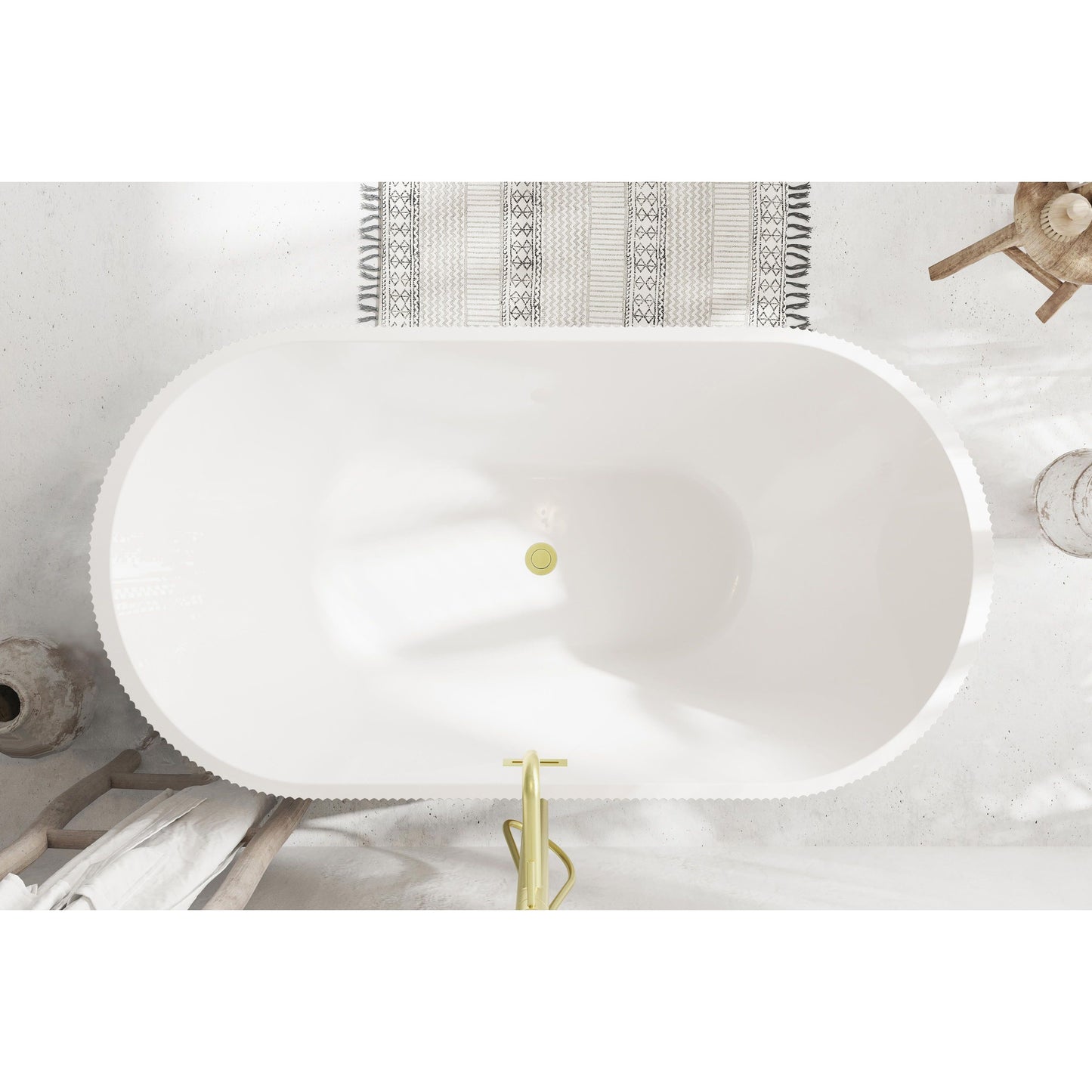 Bryant 59" Bathtub in Glossy White