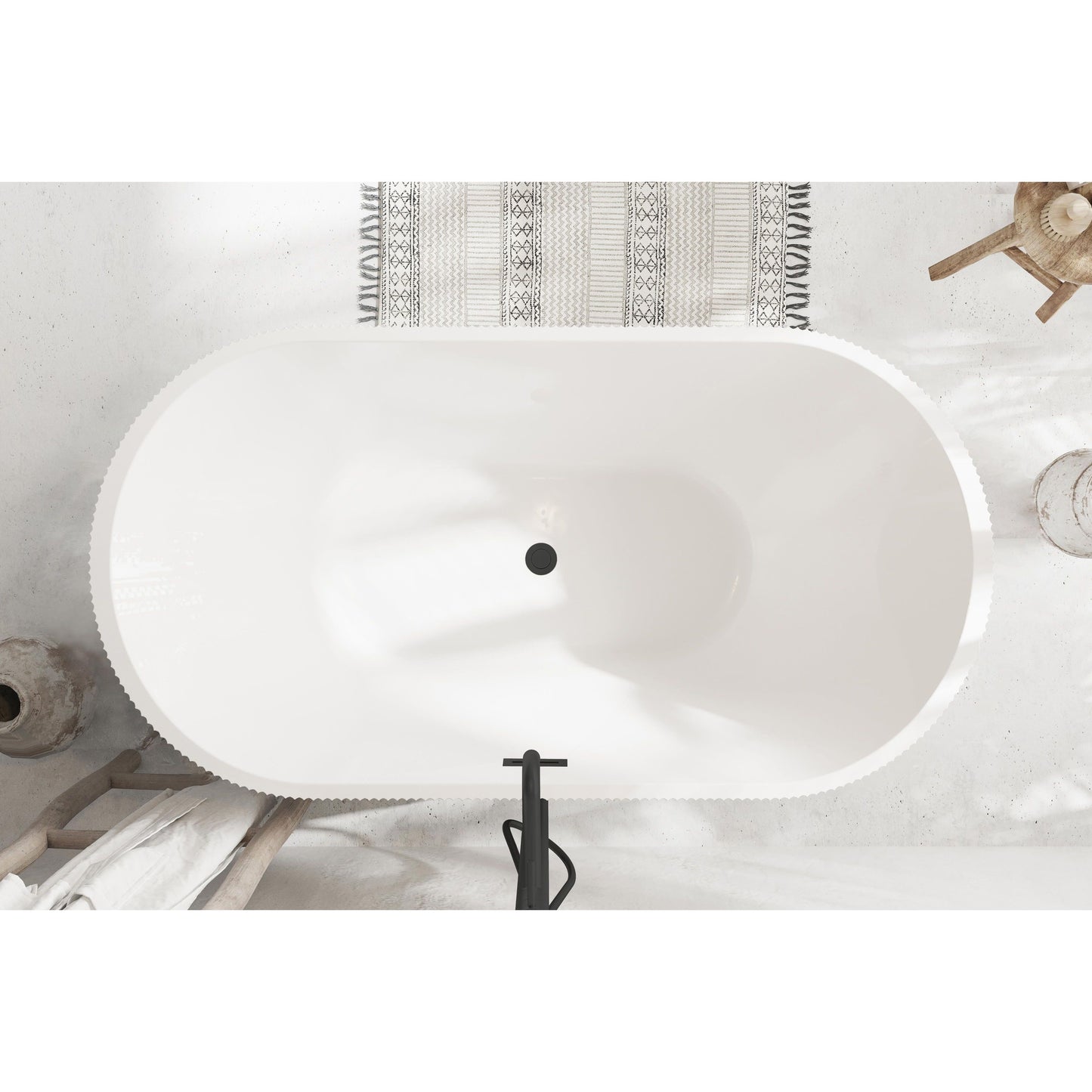 Bryant 59" Bathtub in Glossy White