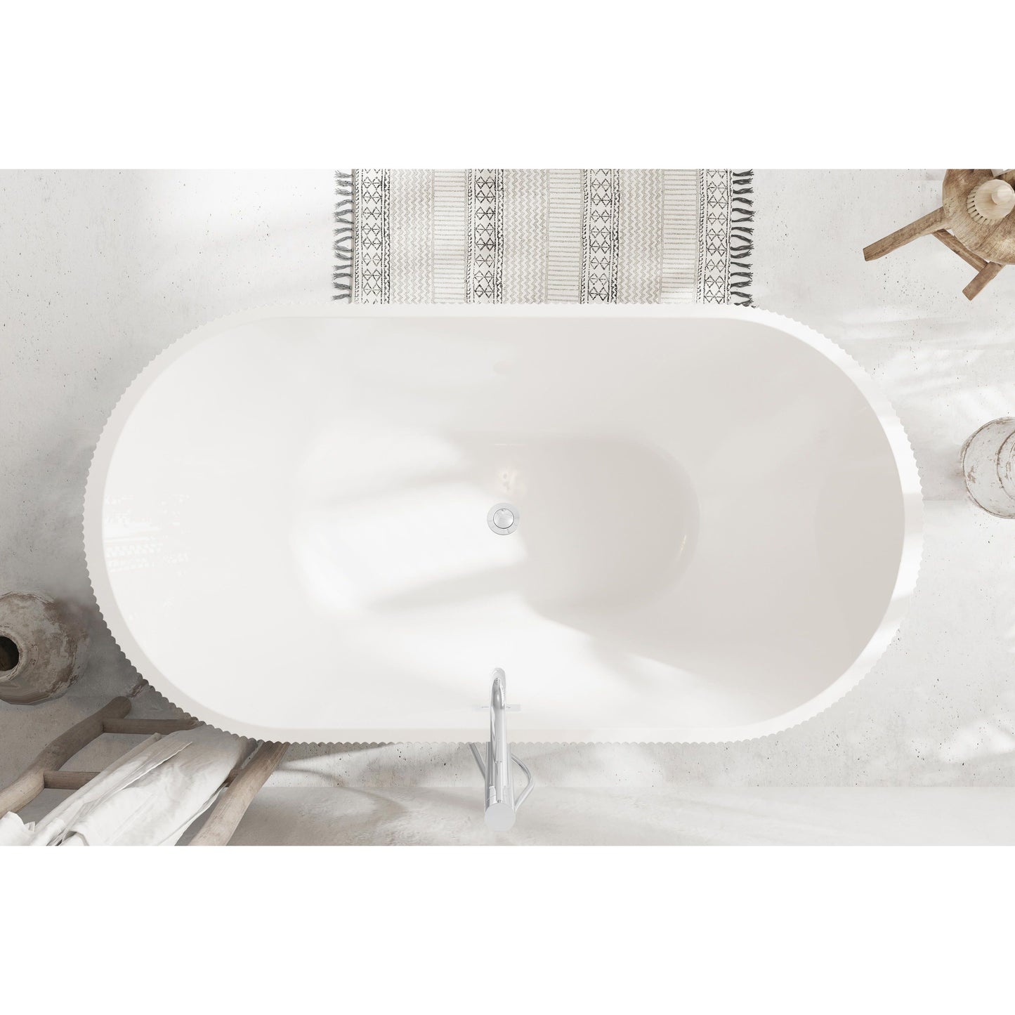 Bryant 59" Bathtub in Glossy White