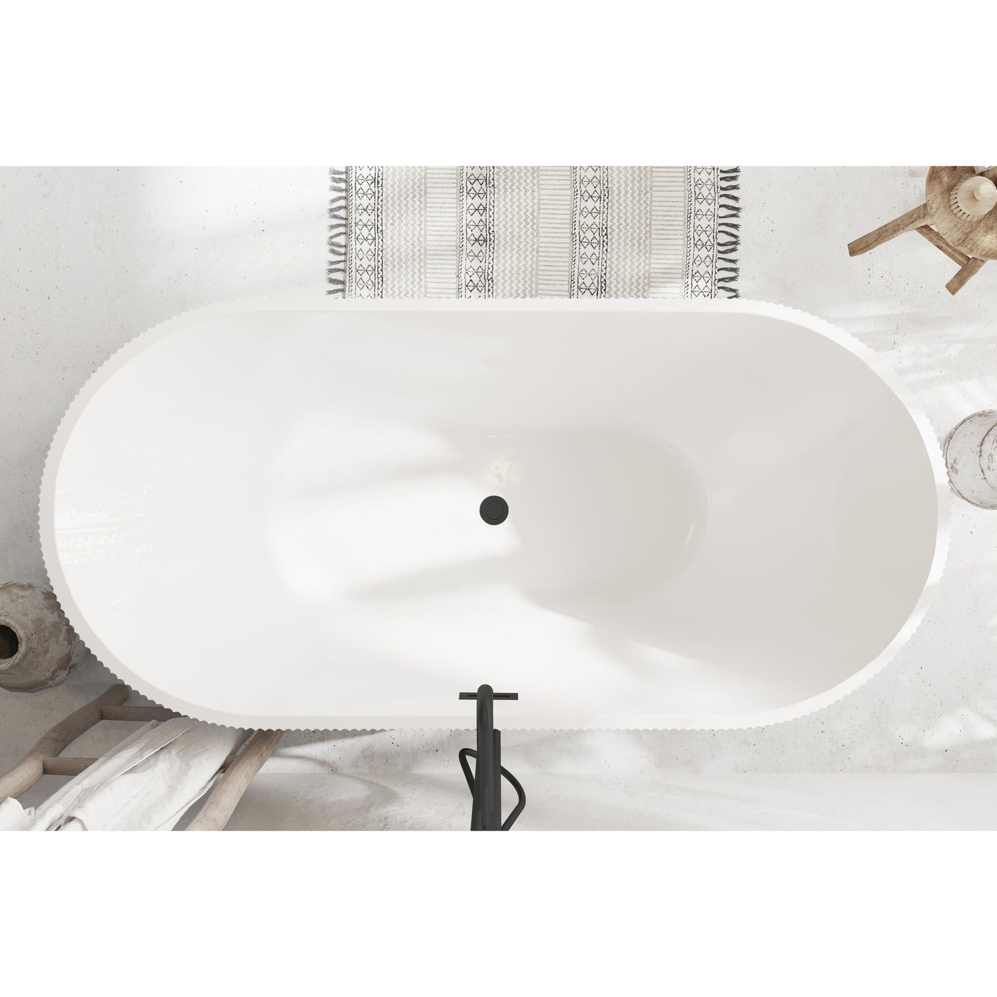 Bryant 67" Bathtub in Glossy White