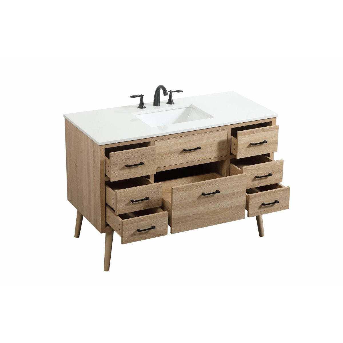 Boise 48" Single Bathroom Vanity Set