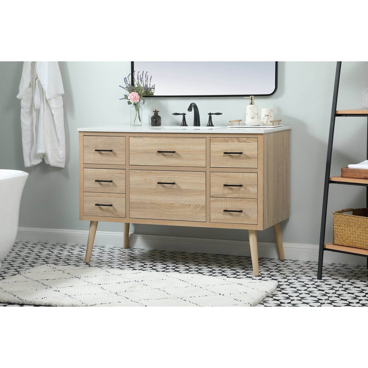 Boise 48" Single Bathroom Vanity Set