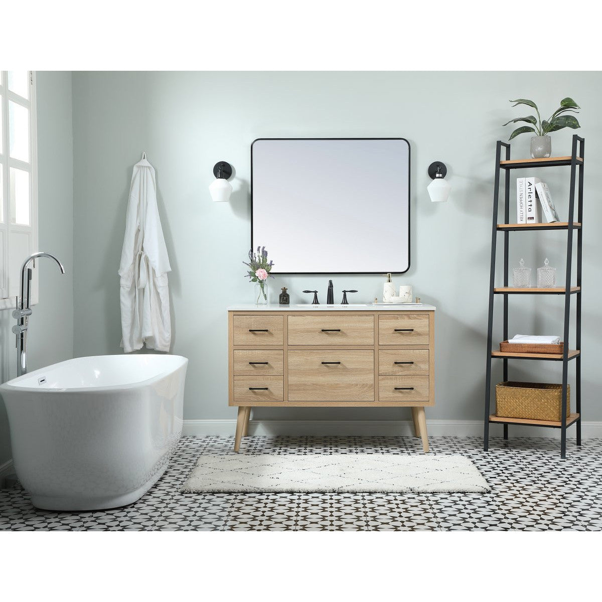 Boise 48" Single Bathroom Vanity Set