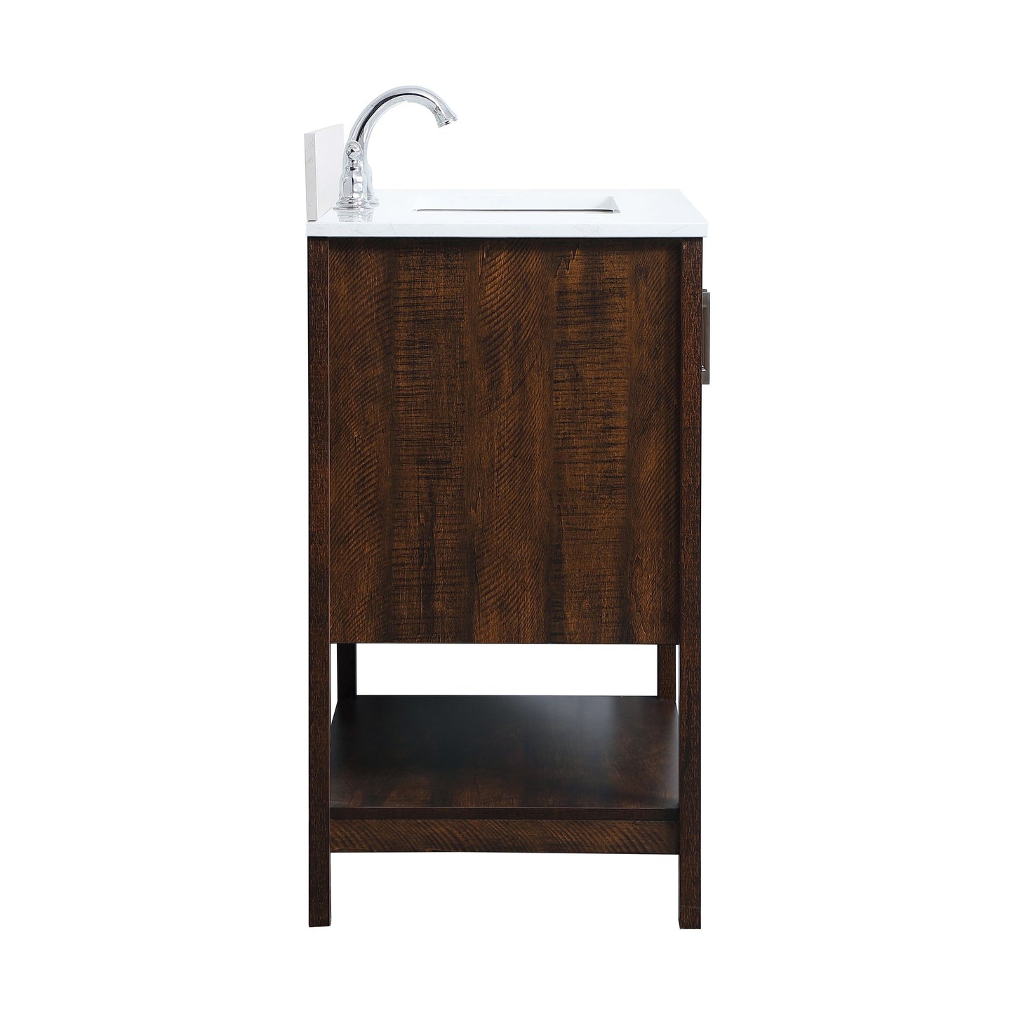 VF16030EX-BS 30" Single Bathroom Vanity in Espresso With Backsplash