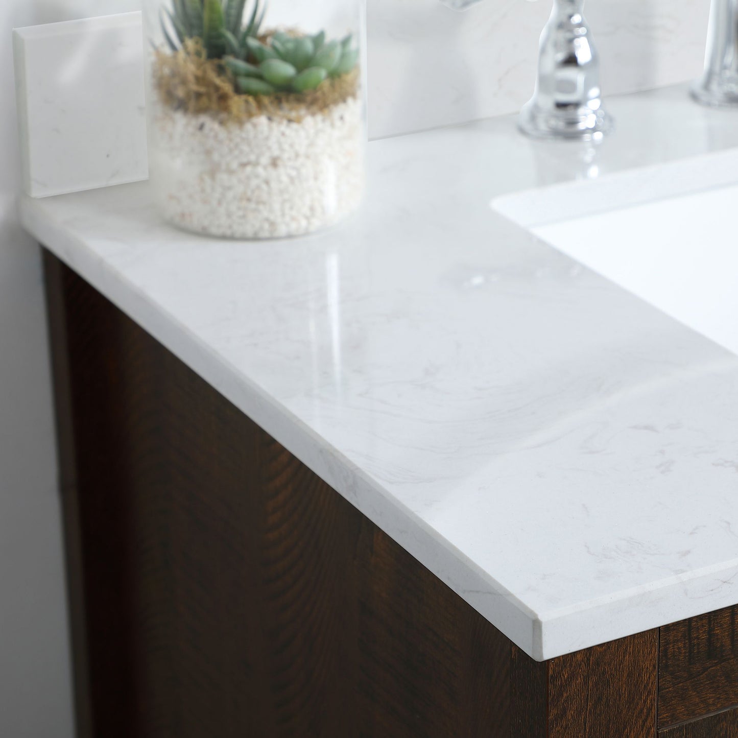 VF16030EX-BS 30" Single Bathroom Vanity in Espresso With Backsplash